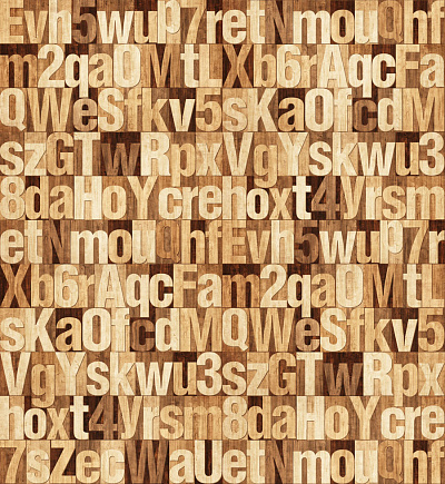 Фотообои WOOD ALPHABET 1, LOFT, Factura Фотообои WOOD ALPHABET 1, LOFT, Factura